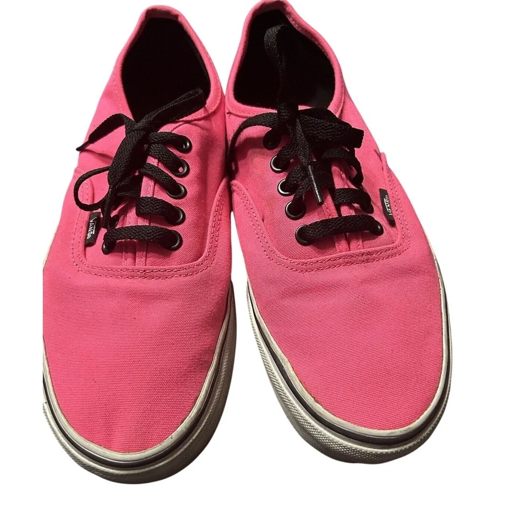 Vans Old Skool Women Size 10.5 Neon Hot Pink School Barbie Streetwear Skater Y2K